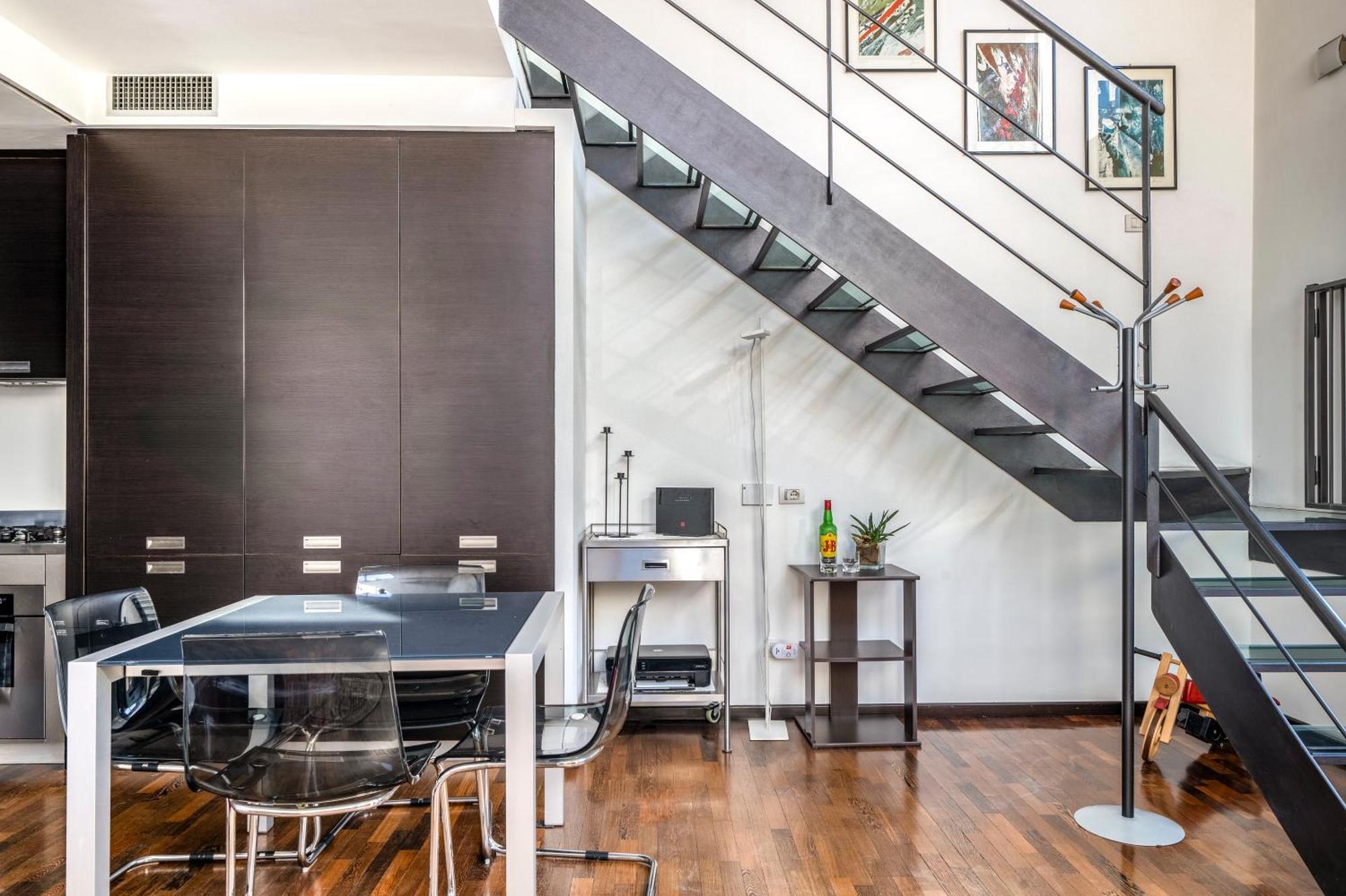 Appartement Red Lofty Milano- Loft Moderno Comodo Per Ippodromo, San Siro, Rho Fiera-mico E Politecnico, Parking