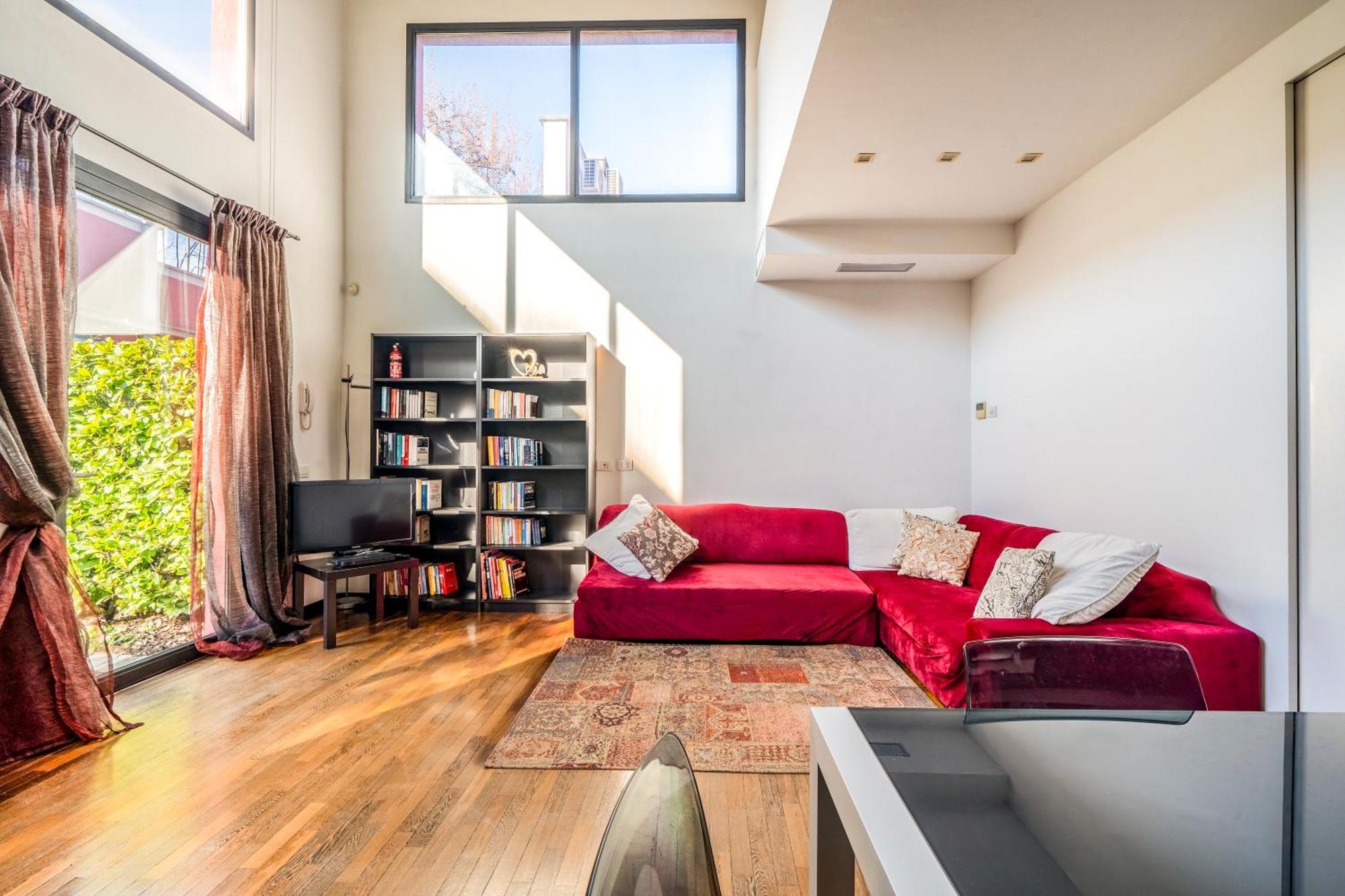 Red Lofty Milano- Loft Moderno Comodo Per Ippodromo, San Siro, Rho Fiera-mico E Politecnico, Parking * Milaan